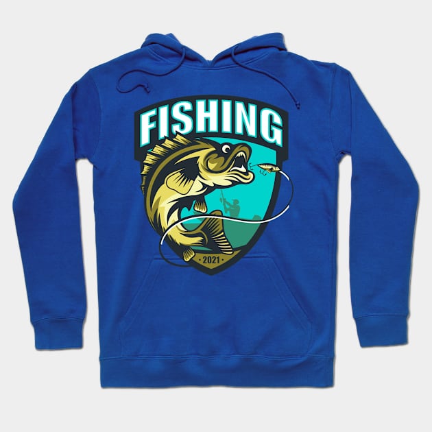 Fishing 2021 Hoodie by SAE